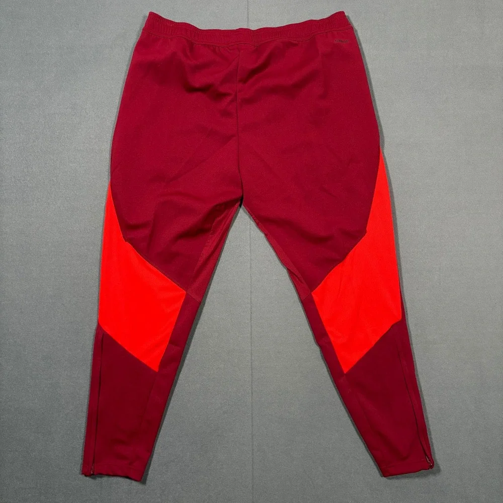Manchester United Adidas Tiro '23 Training Sweat Pants X-Large Red/Burgundy NWT